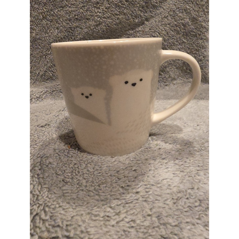 Starbucks Christmas 2016 Winter Polar Bear Snow Ceramic Mug Cup 8 oz Coffee‎ Tea